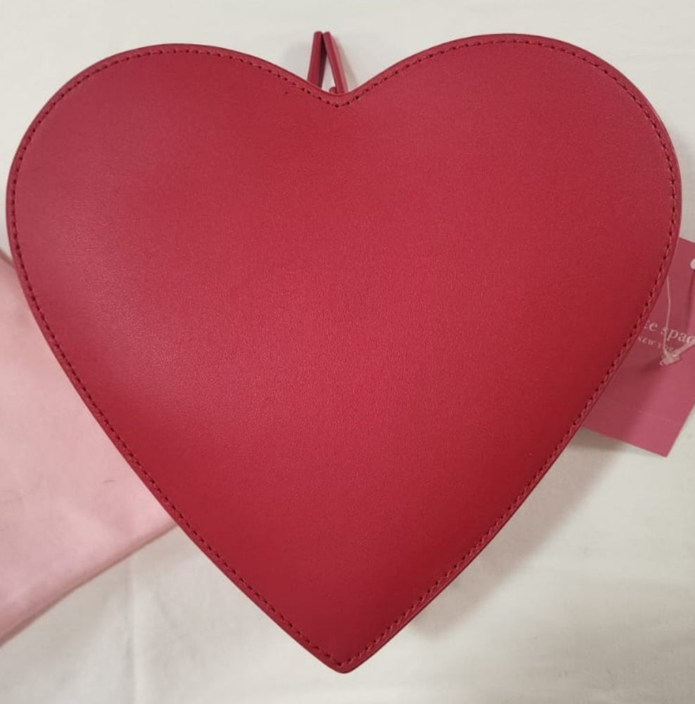 Kate Spade Red Heart Purse - Picture 2 of 5